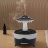 UFO Raindrop Humidifier with Colorful Lights Remote Control Timing Humidifier