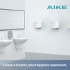 AIKE Air Wiper Compact Hand Dryer 110V 1400W White (with