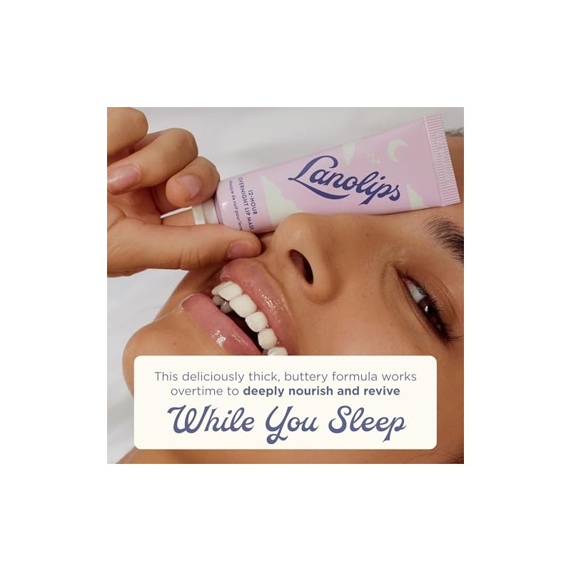 Lanolips 101 Lanolin Lip Balm & Overnight Lip Mask Duo