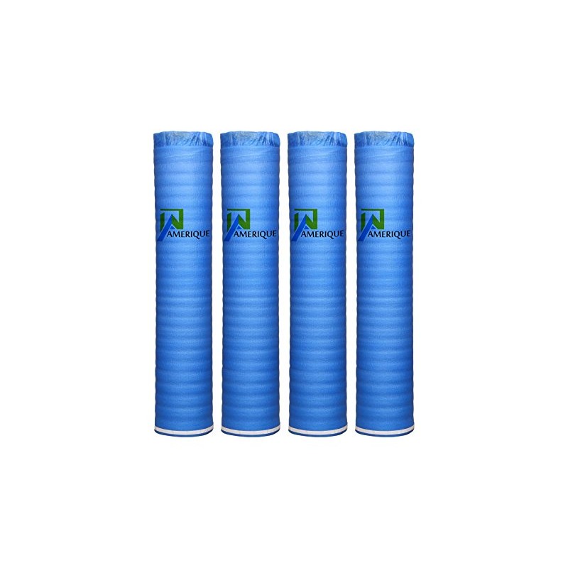 AMERIQUE 800SQFT 4TH Generation Blue 1.5MM Thick Flooring Underlayment Padding