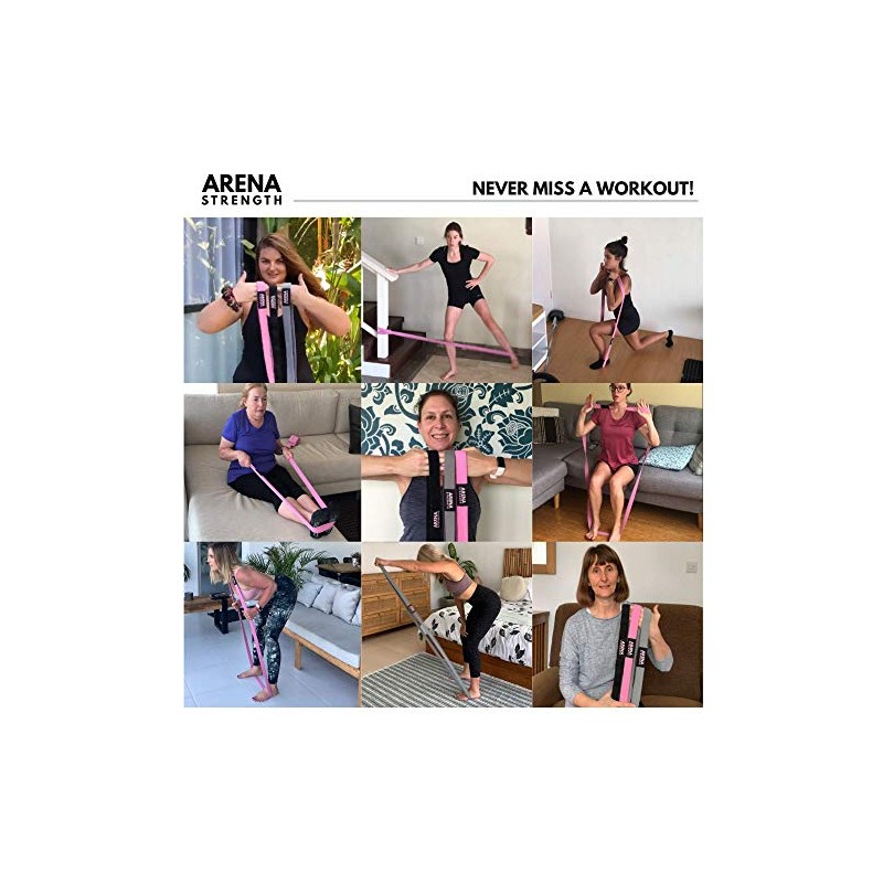 Arena Strength Long Fabric Resistance Bands - Full Body Resistance