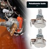 Create idea 4pcs B50K Guitar Linear Potentiometer Knobs 18mm Long
