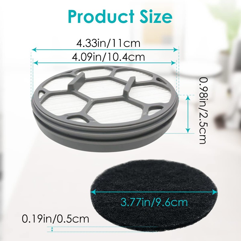 Hepa Filter Sponge Replacement Accessories for Neakasa/Neabot P1 Pro Pet