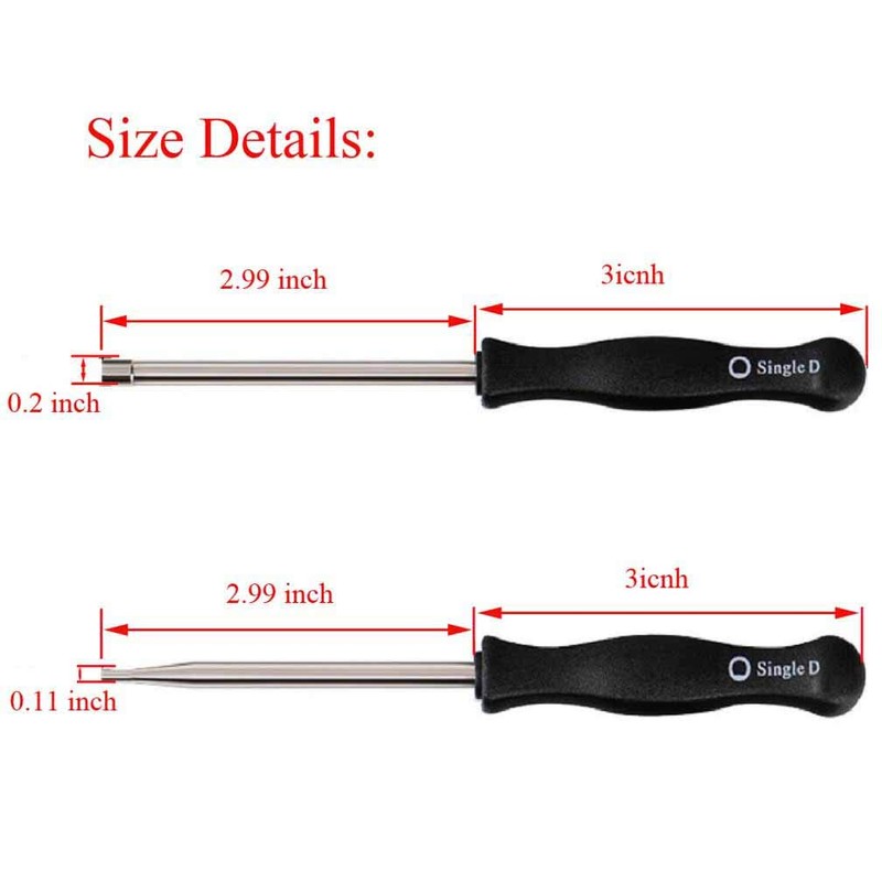 10pcs Carburetor Adjustment Tool for Common 2 Cycle Small Engine