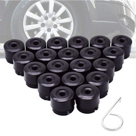 XUKEY 20pcs 19 mm Car Wheel Nut Car Hub Screw Cover Protective Caps Wheel Nut Screw Head Cover Caps for Transporter T5 T6 2003-2020