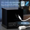 VANTENT Watch Winder for Automatic Watches with LED Lighting，Shining Finishing