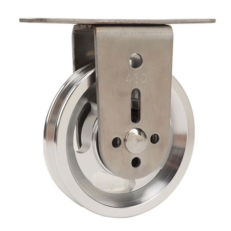 Gym Pulley Blocks Wall Mount Fixed Pulley Wheel Rotation 360