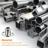 4Pcs 6mm Flange Coupling Connector, Rigid Flange Coupling High Hardness