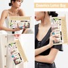izuzta - Bolsa de maquillaje transparente para mujeres y niñas,