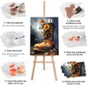 Lxmsja Flowers Boot Paint by Numbers Kit for Adults, Acrylic