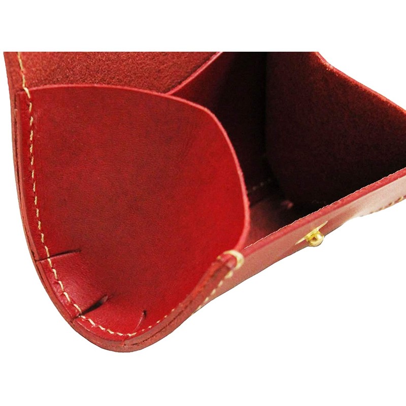 Polcolosso Teardrop Coin Case, Original Tochigi Leather, Made in Japan,