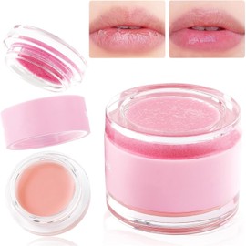 De Bálsamo Labial y Exfoliante Labial 2 en 1 Set, Set De Cuidado Labial, Mascarilla Durmiente Labial y Exfoliante Labios De Azúcar, Reparador Para Labios Secos, Agrietados y Descamados
