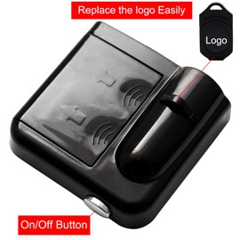 Qkxmpypl Mexico Flag Logo Car Door Lights, Mexican Flags Wireless Welcome Courtesy Door LED Light, Infrared Sensor Ghost Shadow Projector Light