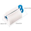 4 Pcs Rolling Tube Toothpaste Squeezer Dispenser Bathroom Toothpaste Creams