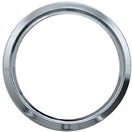 RANGE KLEEN R6-GE Chrome Range Trim Ring/Green Label (6")
