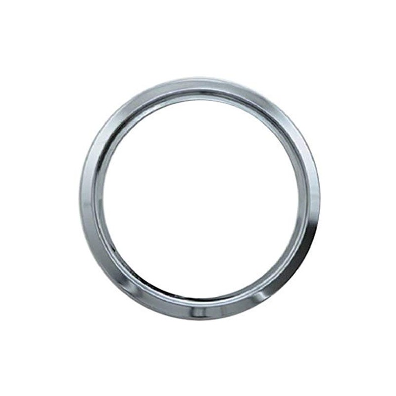 RANGE KLEEN R6-GE Chrome Range Trim Ring/Green Label (6")