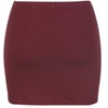 RED by EMP Ladies Black and Red Short Skirt Twin