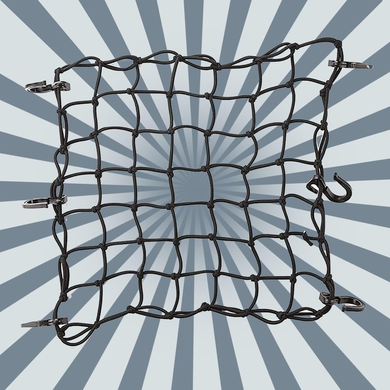 HUIKKJP Touring Net, Bike Net, Bike Accessories, 15.7 x 15.7
