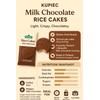 KUPIEC RICE CAKES WITH MILK BELGIAN CHOCOLATE 9OG (3.1 0Z)