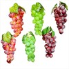 UMPE Artificial Grapes 6 Bunches, Fake Grapes, Realistic Burgundy Purple