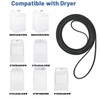 Dryer Belt Compatible with GE GTD42EASJ2WW/ GTD33EASK0WW/ GTD42GASJ2WW/ GTD33GASK0WW/ DBXR463ED2WW/