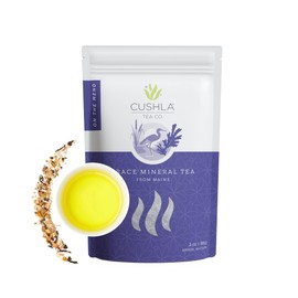 Bladderwrack Maine Trace Mineral Tea Blend - On The Mend Contains Turmeric, Ginger, Lemongrass, Bladderwrack With Sea Vegetable Kelp Flakes - 3oz Loose Leaf Tea CUSHLA Caffeine Free