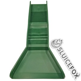 Rubberized Micro Pocket Sluice Box for Gold Prospecting