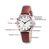 Just Watch Brigitt JW10169 Women's Watch Genuine Leather Classic Elegant