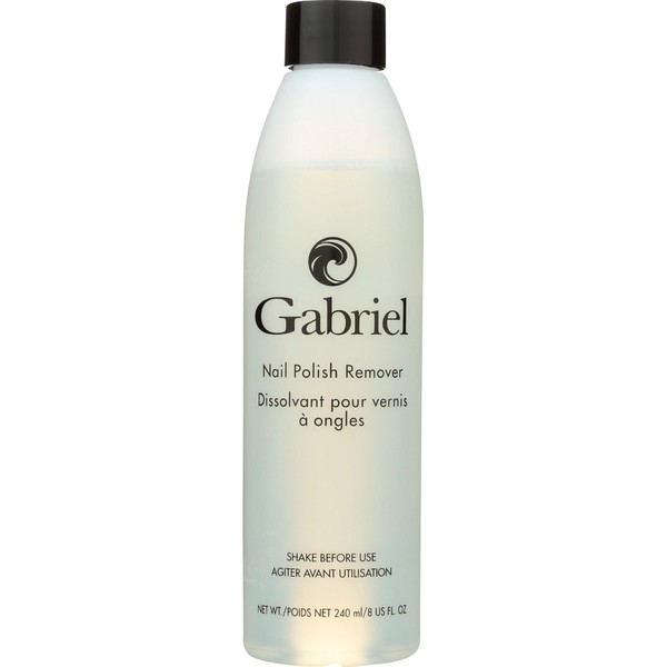 Gabriel Cosmetics, Nail Polish Remover Liquid, 8 Fl Oz