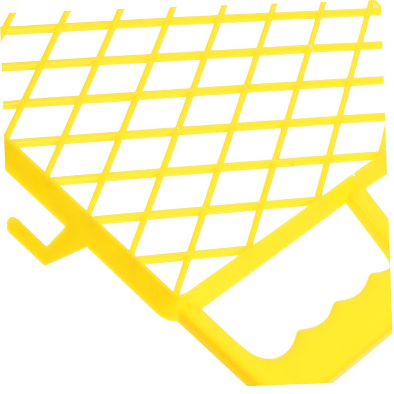 Operitacx Paint Bucket Grid Durable Plastic Paint Filter and Tray