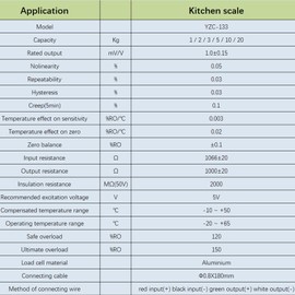 DIYmall Digital Load Cell Weight Sensor High Precision Miniature Load Cells 2kg + HX711 ADC Module, Portable Electronic Kitchen Scale Kit for Arduino