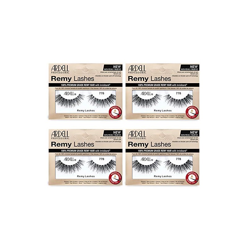Ardell Remy lash 778, Premium Grade Remy Hair False Lashes