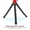 Camera Smart Phone Portable Flexible Rubber Octopus Tripod Bracket Shooting