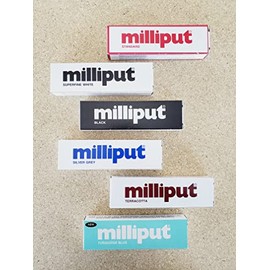 Milliput Epoxy Putty - 6 Color Variety Pack