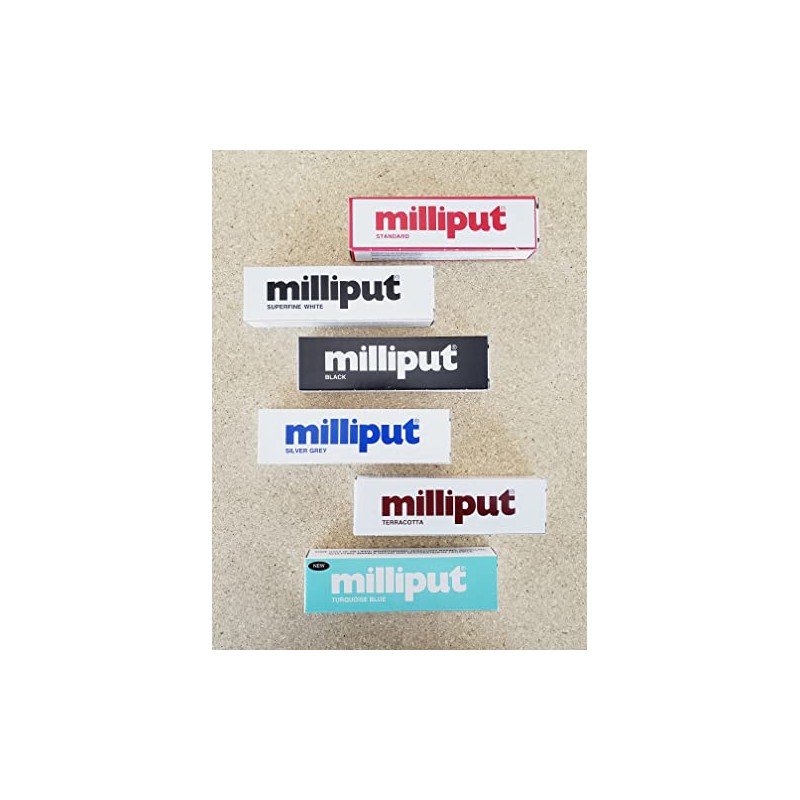 Milliput Epoxy Putty - 6 Color Variety Pack