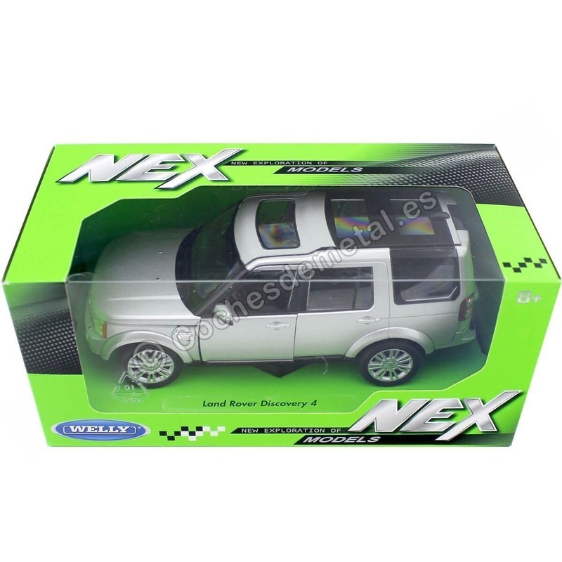 Land Rover Discovery 4 Silver 1:24