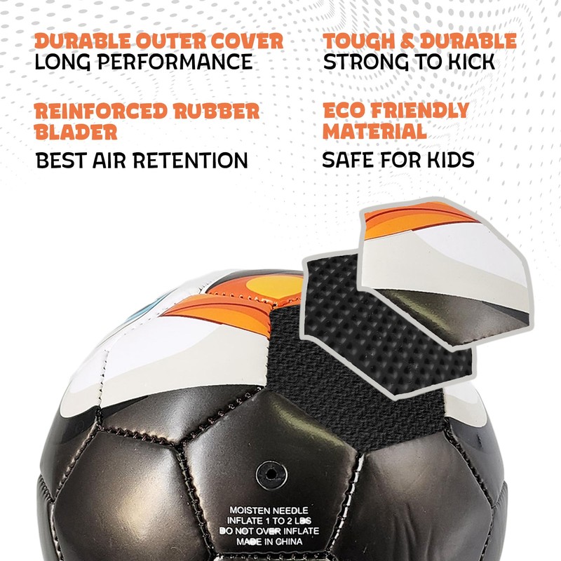 Generic Toddler and kids football (No Pump, Size 2)