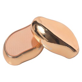 Liane Heels, Exfoliating Nano Glass, Foot File, Exfoliating - Crystal Glass, Heel File, Foot Care Tool, Exfoliating File, Dry and Wet Use, Unisex, Gold