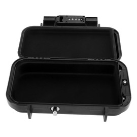 Portable Safe for Travel, Safe, Portable Security Suitcase, Lock Box Safe, Travel Safe, 4-Digit Password Combination Lock with Removable Steel Wire Rope for