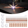 65Pcs PT‑31 Plasma Cutting Consumables Fit for CUT‑40 Plasma Cutting