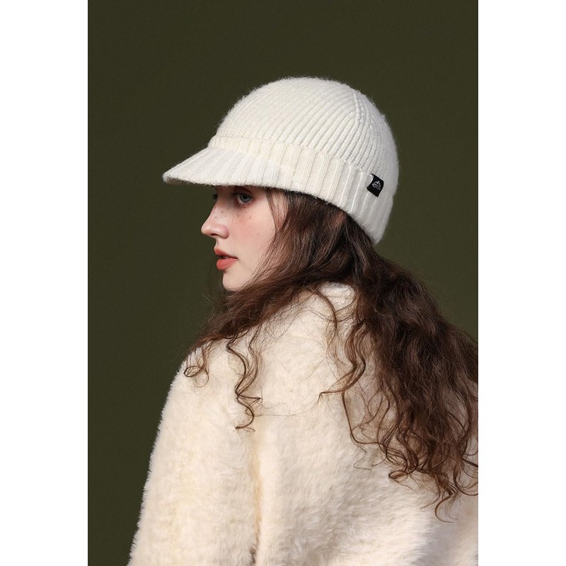 Golirsteca Womens Men Glitter Knit Caps Stretchy Metallic Winter Fall