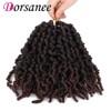 4 Packs Spring Twist Crochet Braids Pretwisted Spring Twist Crochet