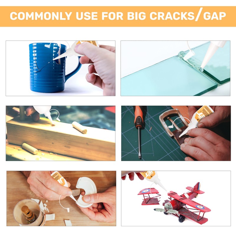 Jet Glue Slow Jet - Thick Industrial Strength CA Glue