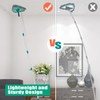 JEHONN Wall Cleaner Mop with Long Handle 82 Inches, 3-in-1