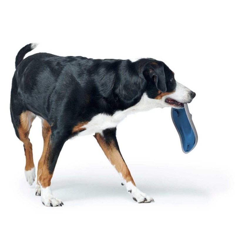 HUNTER Hundespielzeug Sansibar Morsum Frisbee blau/grau, 22 cm