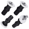 SelfTek 4 Pack Toilet Seat Bolts, Hinge Bolt Screws Toilet