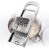 Dunkwckore Spätzle Slicer, Stainless Steel Spätzle Grater with Dough Sledge,