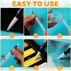 6 PCS Refillable Watercolour Brush Pens Set, Watercolour Pens, Water