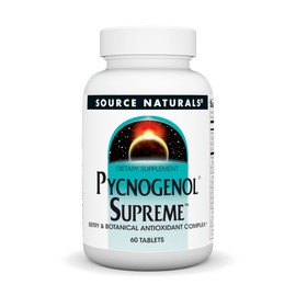 Source Naturals Pycnogenol Supreme, Berry & Botanical Antioxidant Complex* - 60 Tablets