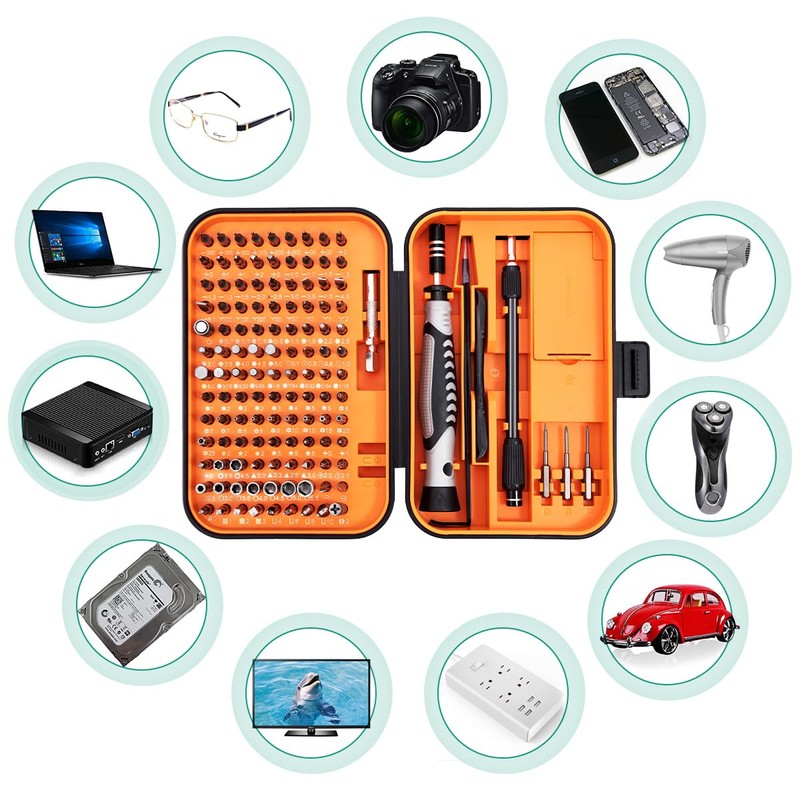 ORIA Precision Screwdriver Set, Magnetic Repair Tool Kit, 130 in